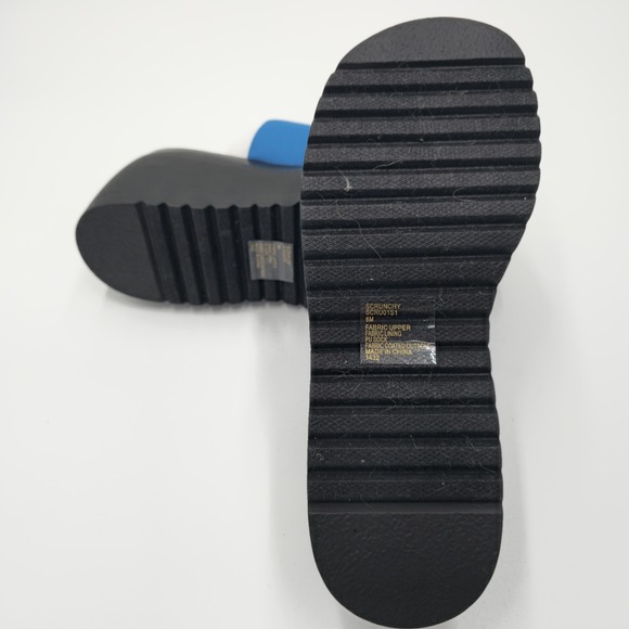 New Womens Steve Madden Platform Slide Sandals Blue Size 6m - Picture 5 of 5